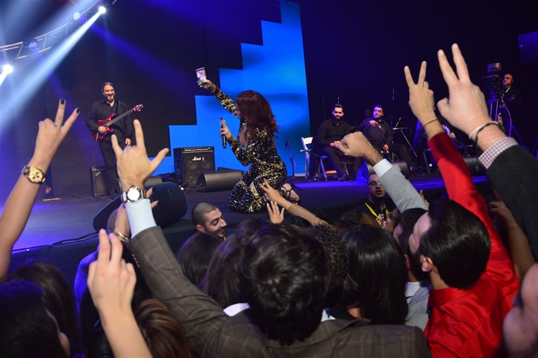 Haifa Wehbe & Wael Kfoury Christmas Reunion 2